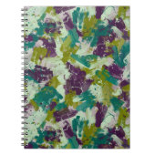 Maximalist Paint Splatters Notitieboek (Voorkant)
