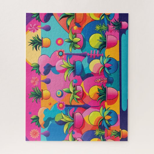 Maximalist Potted Planten Legpuzzel (Verticaal)