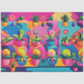 Maximalist Potted Planten Tissuepapier (Voorkant)