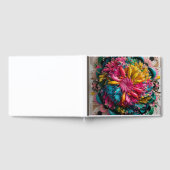 Maximalist Printable Eclectic Abstract Kleurrijk Gastenboek (Volledig)