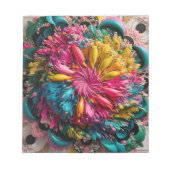 Maximalist Printable Eclectic Abstract Kleurrijk Notitieblok (Voorkant)