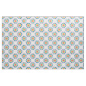 Maximalist Rainbow Floral Fountain Polka Dot Stof (Yard (91,4 cm))