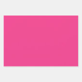 Maximalist Solid Bright Pink Inpakpapier Vel (Voorkant 3)