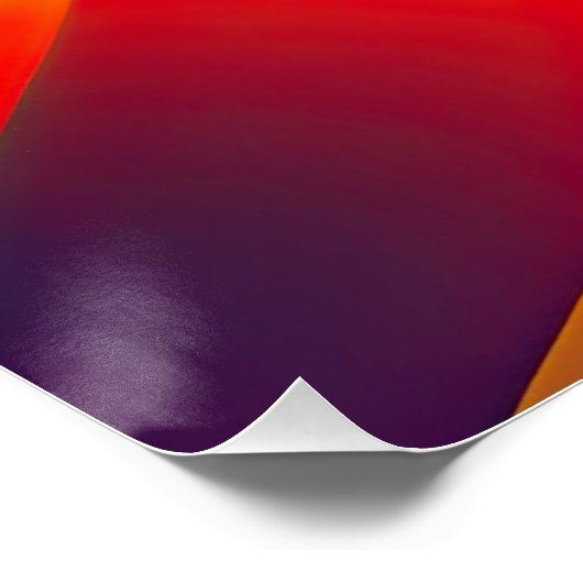 Maximalistisch bloemengolvend ontwerp perfect poster (Hoek)