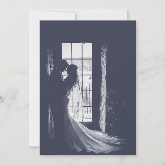 Maximalistisch gemarmerde bloemen moderne bruiloft bedankkaart (Achterkant)