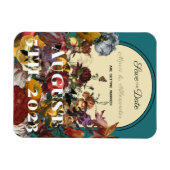 Maximalistisch jasje met toned Wedding Save the Da Magneet (Horizontaal)