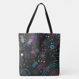 Maximalistische Abstracte Expressie  Tote Bag