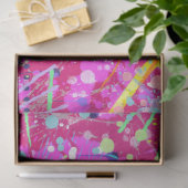 Maximalistische abstracte kunst: de snoepwinkel tissuepapier (Geschenk)