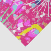 Maximalistische abstracte kunst: de snoepwinkel tissuepapier (Detail)