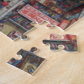 Maximalistische Chaos Scene Legpuzzel (Zijkant)