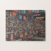 Maximalistische Chaos Scene Legpuzzel (Horizontaal)