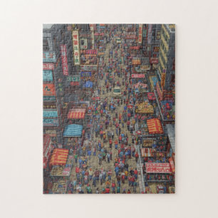 Maximalistische Chaos Scene Legpuzzel