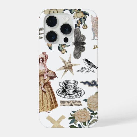 Maximalistische Iphone Hoes Hoesje (Achterkant)