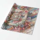 Maximalistische  ontkoppeling cadeaupapier (Uitgerold)