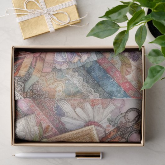 Maximalistische ontkoppeling tissuepapier (Geschenk)