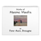 Maxime Maufra 2020 Impressionist Art Calendar Kalender (Hoes)