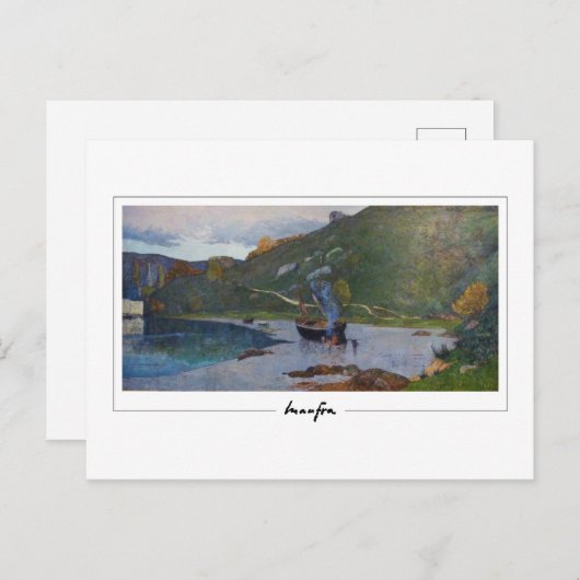 Maxime Maufra #66 - Kunstmatig Briefkaart (Voorkant / Achterkant)