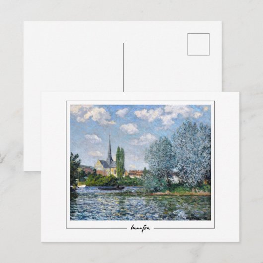 Maxime Maufra #7 - Kunstmatig Briefkaart (Voorkant / Achterkant)