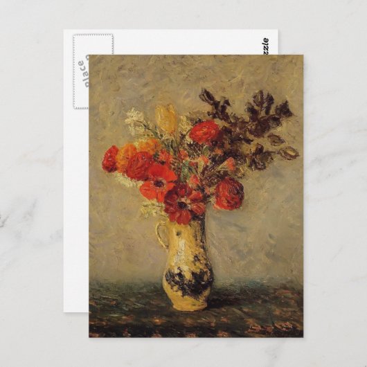 Maxime Maufra - Spring Flowers Briefkaart (Voorkant / Achterkant)