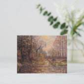 Maxime Maufra - Sunset on the Loire Briefkaart (Staand voorkant)