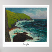 Maxime Maufra Zedign Art Poster #2 (Voorkant)