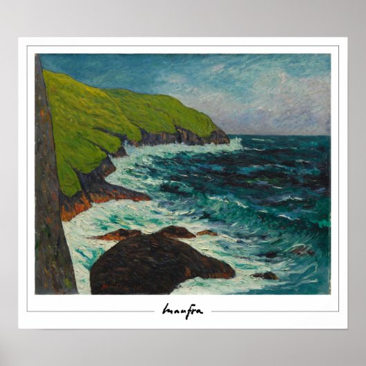 Maxime Maufra Zedign Art Poster #2 (Voorkant)