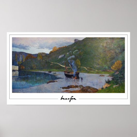 Maxime Maufra Zedign Art Poster #66 (Voorkant)