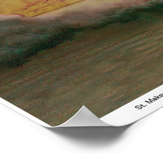 Maximiliaan Maria Kolbe, Martelaar van Liefde Poster (Hoek)