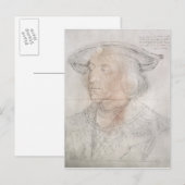 Maximilian I, keizer van Duitsland, 1518-19 Briefkaart (Voorkant / Achterkant)