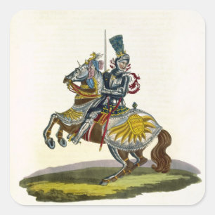 Maximilian I, koning van Duitsland en Heilige Rome Vierkante Sticker