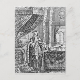 Maximilian II Emanuel , kiezer in Beieren Briefkaart