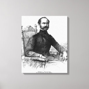 Maximilian II, koning van Beieren Canvas Afdruk