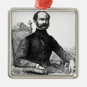 Maximilian II, koning van Beieren Metalen Ornament