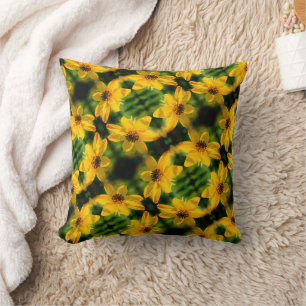 Maximilian Sunflower Floral Abstract Pattern Kussen