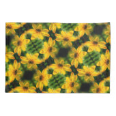 Maximilian Sunflower Floral Abstract Pattern Kussensloop (Achterkant)