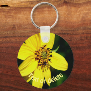 Maximilian Sunflower Flower Personalized Sleutelhanger