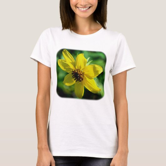 Maximilian Sunflower Natuur T-shirt (Voorkant)