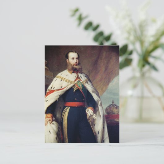 Maximilian van Hapsburg-Lorraine Briefkaart (Staand voorkant)