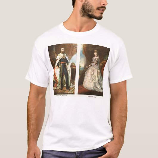 Maximiliano- en Carlota-coronatie T-shirt (Voorkant)