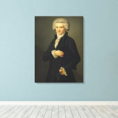 Maximilien de Robespierre 1791 Canvas Afdruk (Insitu (Houten vloer))