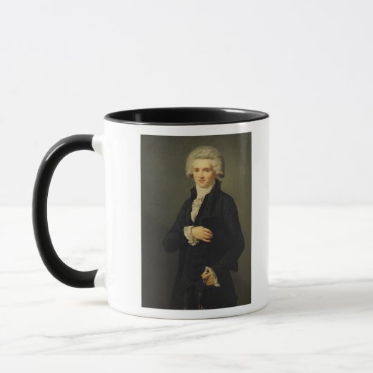 Maximilien de Robespierre 1791 Mok (Links)