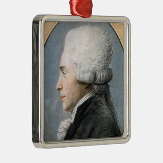 Maximilien de Robespierre Metalen Ornament (Rechts)
