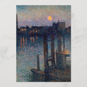 Maximilien Luce haven van londen Kaart