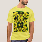 Maximillian Sunflower Abstract Art T-shirt (Voorkant)