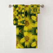 Maximillian Sunflower Abstract Bad Handdoek (Insitu)