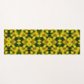 Maximillian Sunflower Abstract Yogamat (Voorkant (horizontaal))