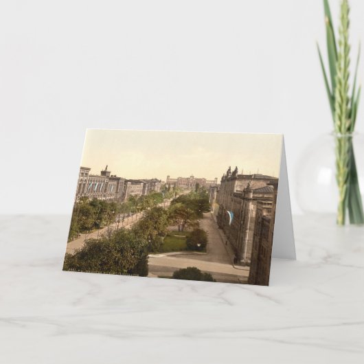 Maximillianstrasse, München, Bavaria, Germany Kaart (Voorkant)