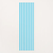 Maximum Blue Vertical Stripped Yoga Mat (Voorkant)