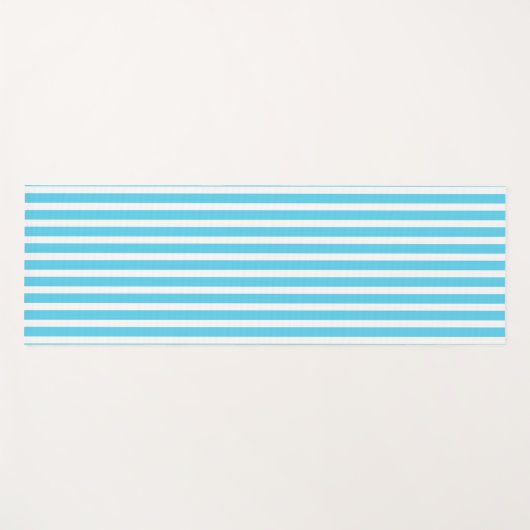 Maximum Blue Vertical Stripped Yoga Mat (Voorkant (horizontaal))