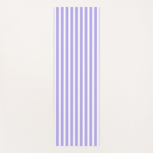 Maximum Blue Vertical Stripped Yoga Mat (Voorkant)